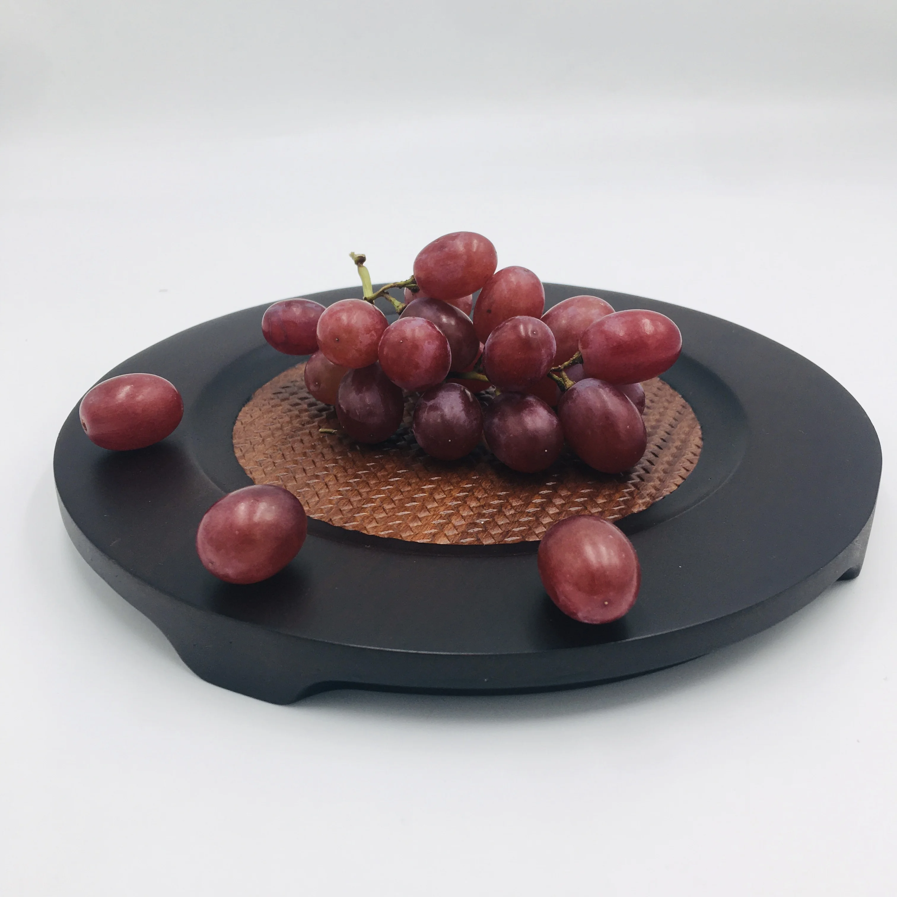 China professional manufacturer bamboo serving rattan tray for sale