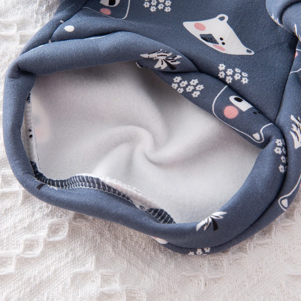 Qbellpet pet supplies 100% Polyester Luxury Cartoon Shirt Dog Pet Clothes For Dog Cartoon Hoodie