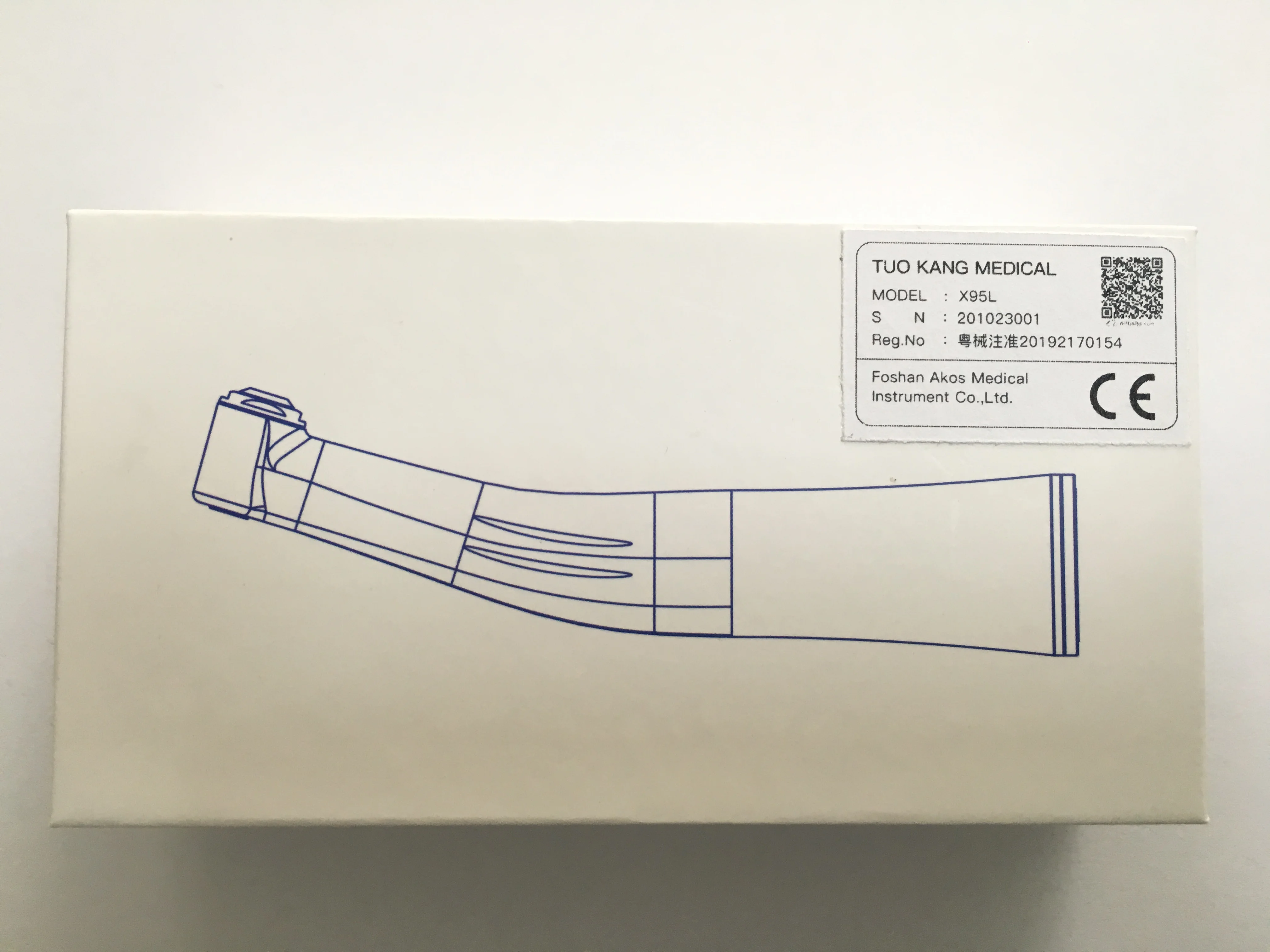 Foshan Best Seller Low Speed Contra Angle Green 20: 1 Ti-Max Sg20L Surgical Implant Handpieces LED Optical Dental Equipment