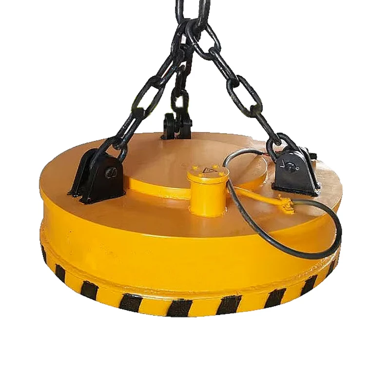 Magnetic Chuck Strong Electromagnet Mine Electromagnetic Iron Magnet Lifter For Handing Scrap Steel Iron