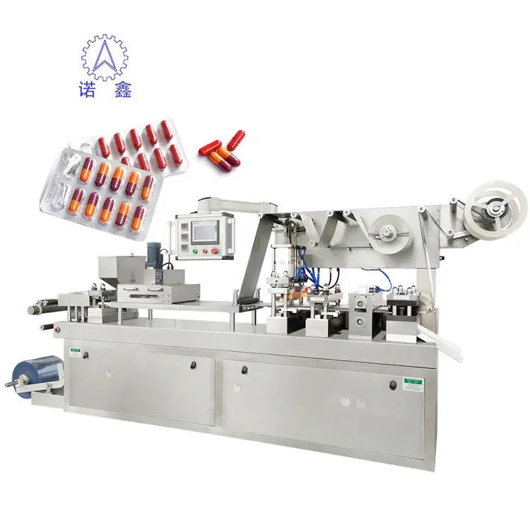 DPB-320 Jam Mouthwash Ampoule Number Candle Syringe Butter Blister Packing Machine