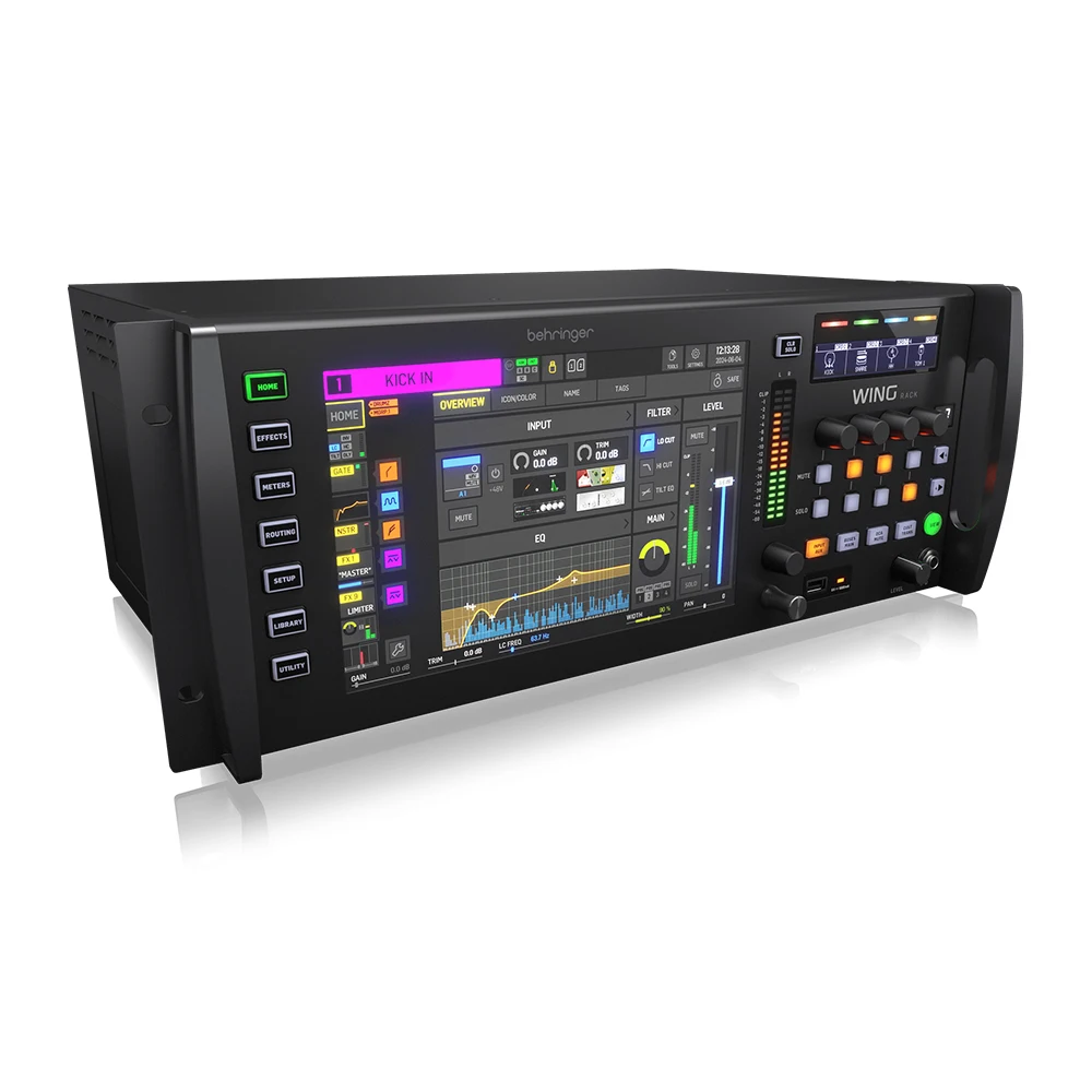 Behringer WING Rack 48 Stereo Channels Rackmount Digital Mixer With Touchscreen Pa System Digital Console Studio Music Equipment