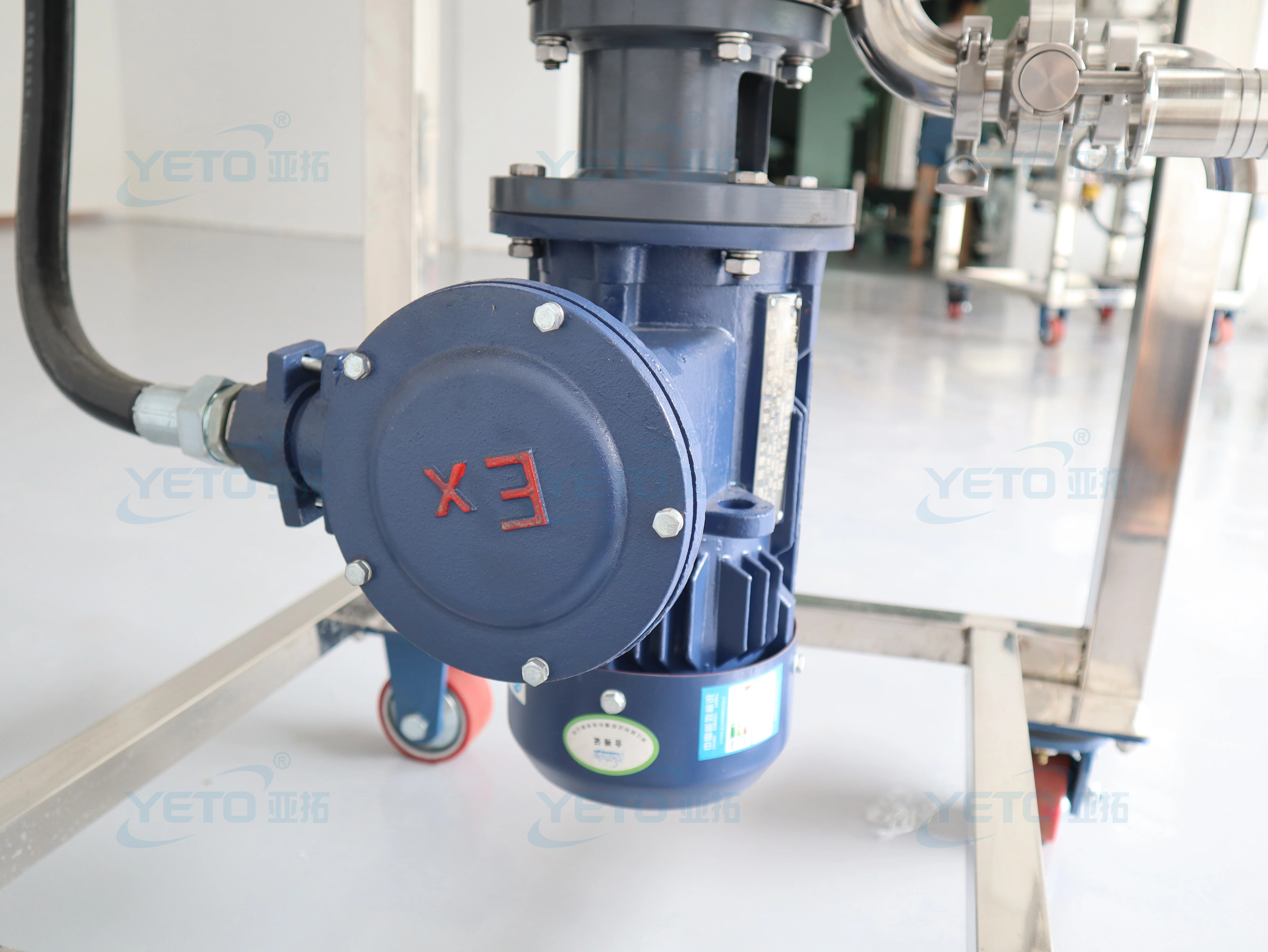 Essential Oil Industrial Liquid Soap High Shear Speed Homogenizing Emulsifier Reactor Mixing Equipment Agitator Motor Controller