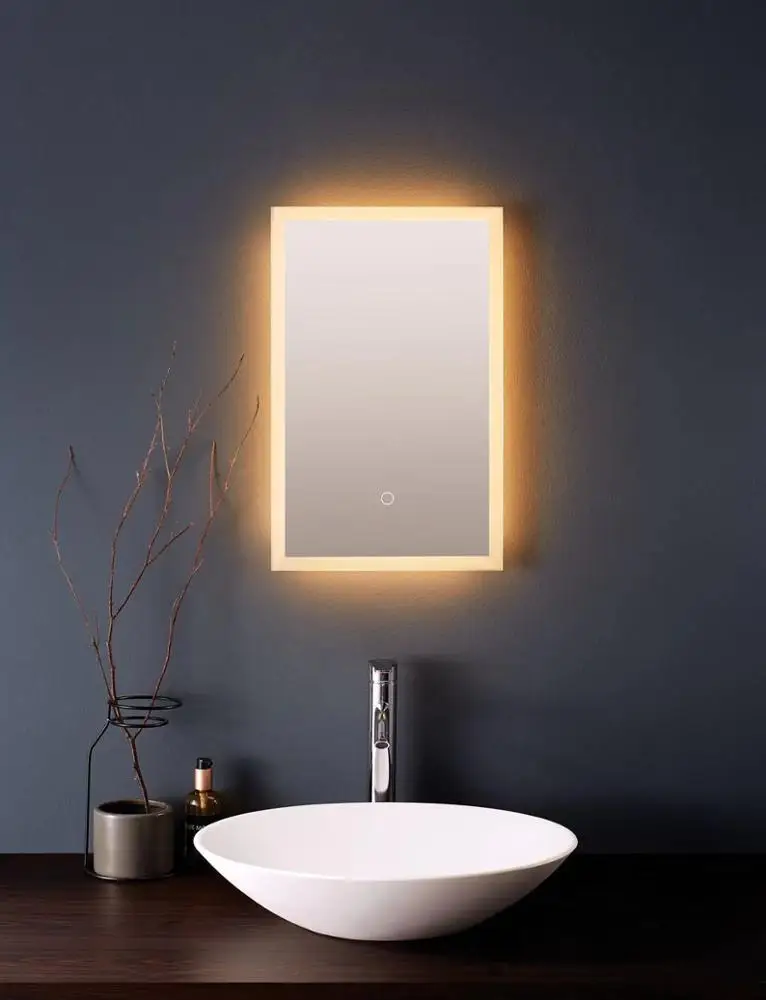 Modern Dimmable Smart Bath Mirrors For Hotel House Decorative led light bathroom vanity mirror