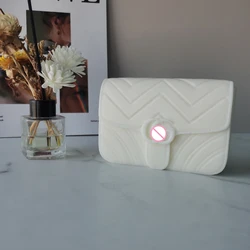 Custom Ins Home Decoration Luxury Fashion Handbag Candle Natural Soy Wax Branded Bag Scented Candles