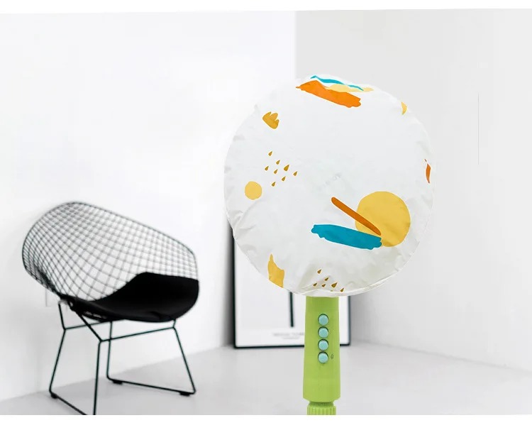 
Peva Fashion Design Electric Fan Protective Cover Dust Cover/ Cartoon Floor Fan Protector Household Fan Storage Cover 