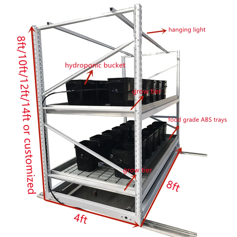 Manufacturer Aeroponics 5 Gallon Dutch Bucket Center Drip Saving Water Dutch Bucket
