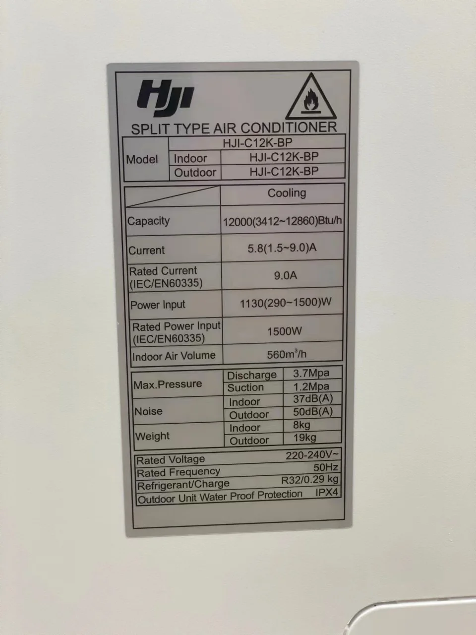 HJI 36000 but Cool 32R Air Conditioner Tcl Split Conditioning Arcondicionado Pra Parede Mini for Home