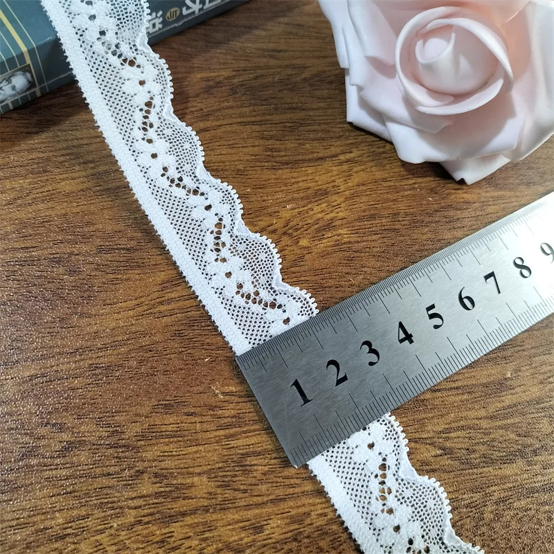S3321 2-1 Lace  Applique Inelastic Embroidery Lace Trim,Curtain Tablecloth Slipcover Bridal DIY Clothing/Accessories.