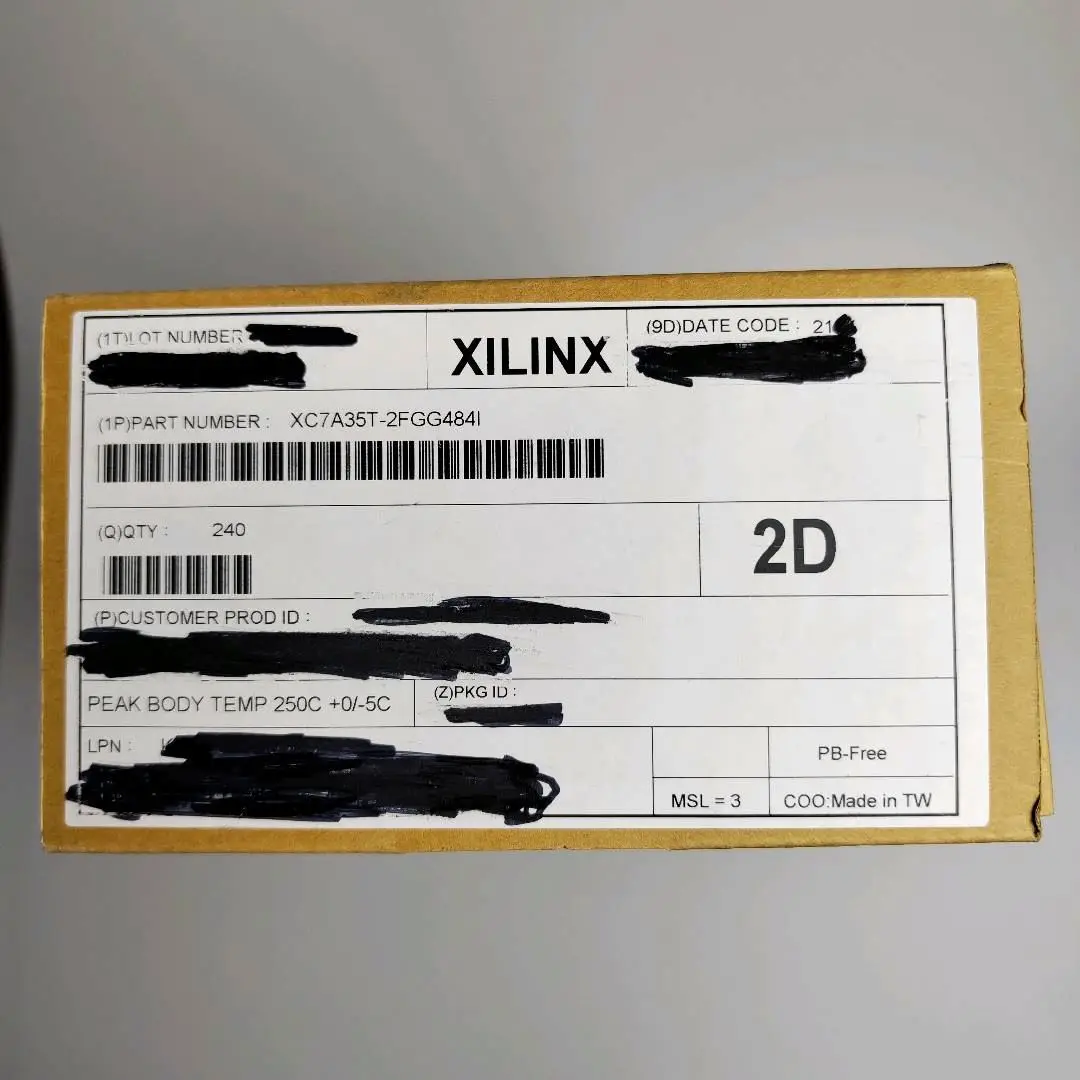 XC7A35T IC FPGA 250 I/O 484FBGA new and original Electronics Components integrated circuits XC7A35T-2FGG484I