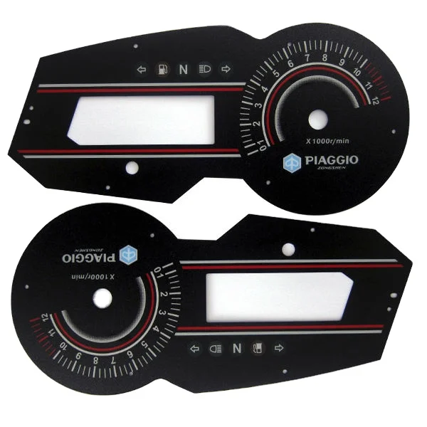 China OEM Silk-Screen 3D Dial Digital Instrument Cluster Plastic Auto Meter