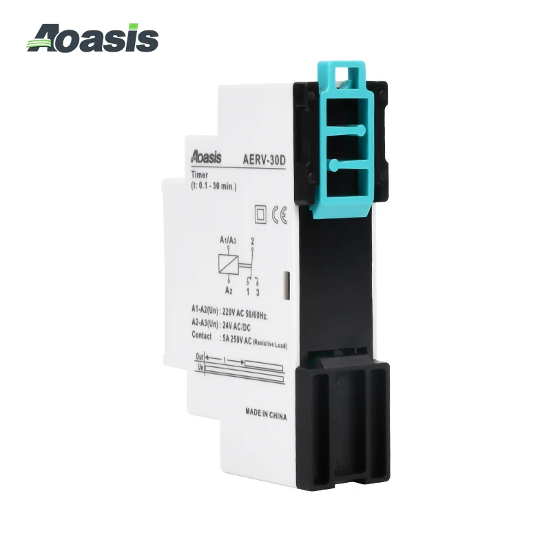 AERV-30D On delay timer  Relay Electronic Adjustable Delay Time Relay 0.1s to 30 minutes