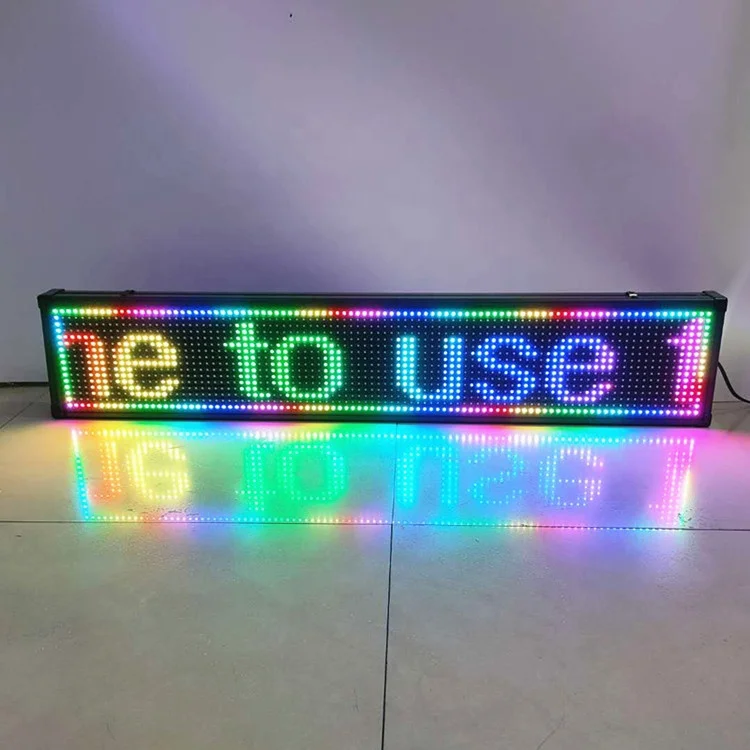 Factory direct LED display P10 full color door head screen LED modules