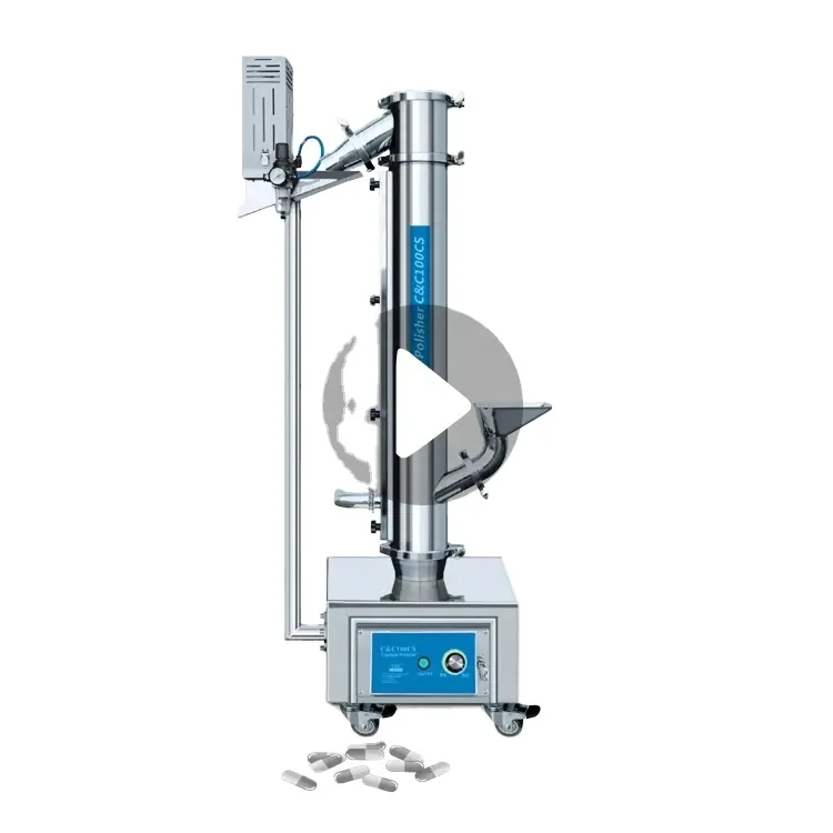 Vertical capsule polisher automatic capsule polishing machine capsule polisher with sorting