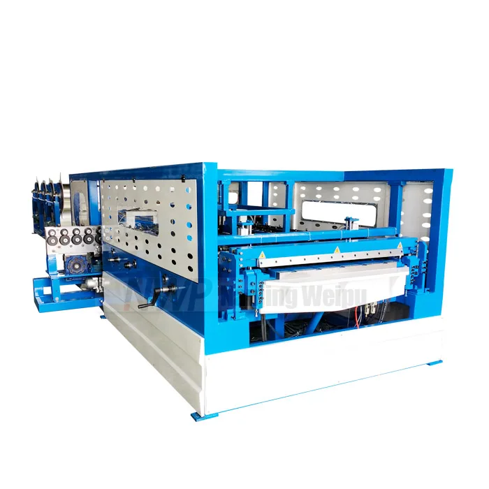 China Low Price HVAC Duct Production Line 1500mm Sheet Rectangular Air Duct Forming Machine
