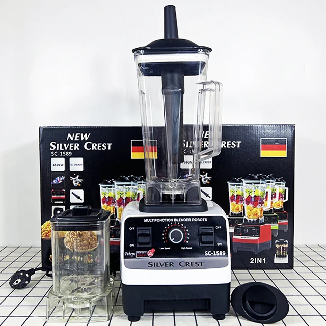 Прямая продажа с фабрики 4500w SC-1589 серебряный крест блендер смузи и использовать в
