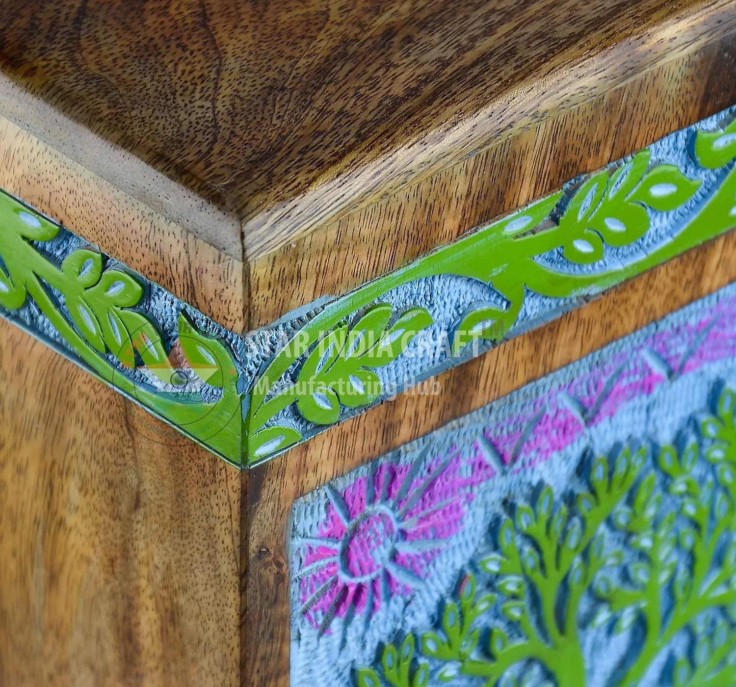 Wooden pet urns cremation ashes container - Handcrafted Funeral Urns