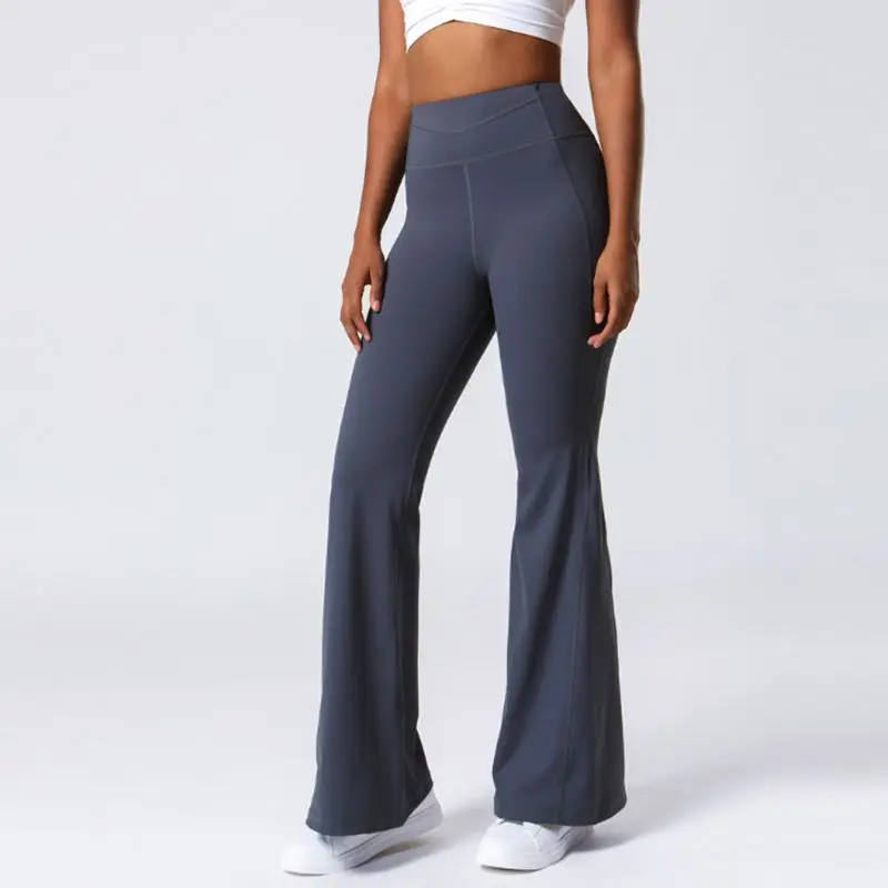 New arrival Girls Womens Sexy Workout Yoga Pants Elastic Tight High Waist Plus Size Yoga Pants Butt Lift Yoga Pants