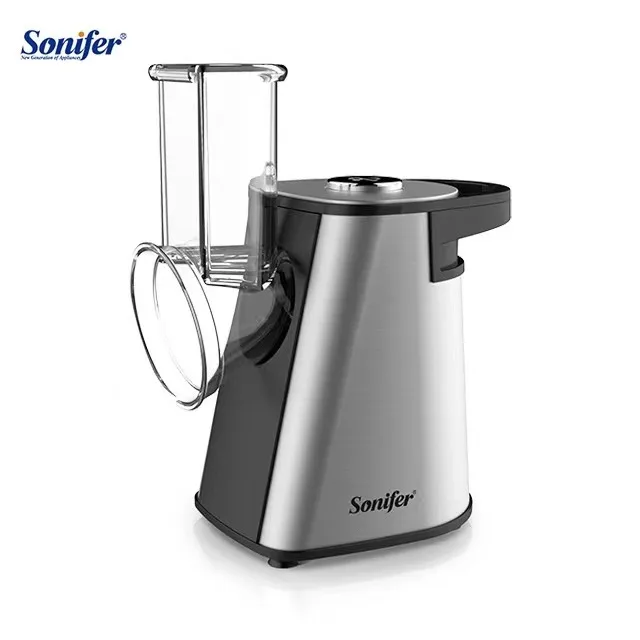 Sonifer SF-5528 stainless steel multifunctional fruit vegetable shredder slicer potato masher electric salad maker machine