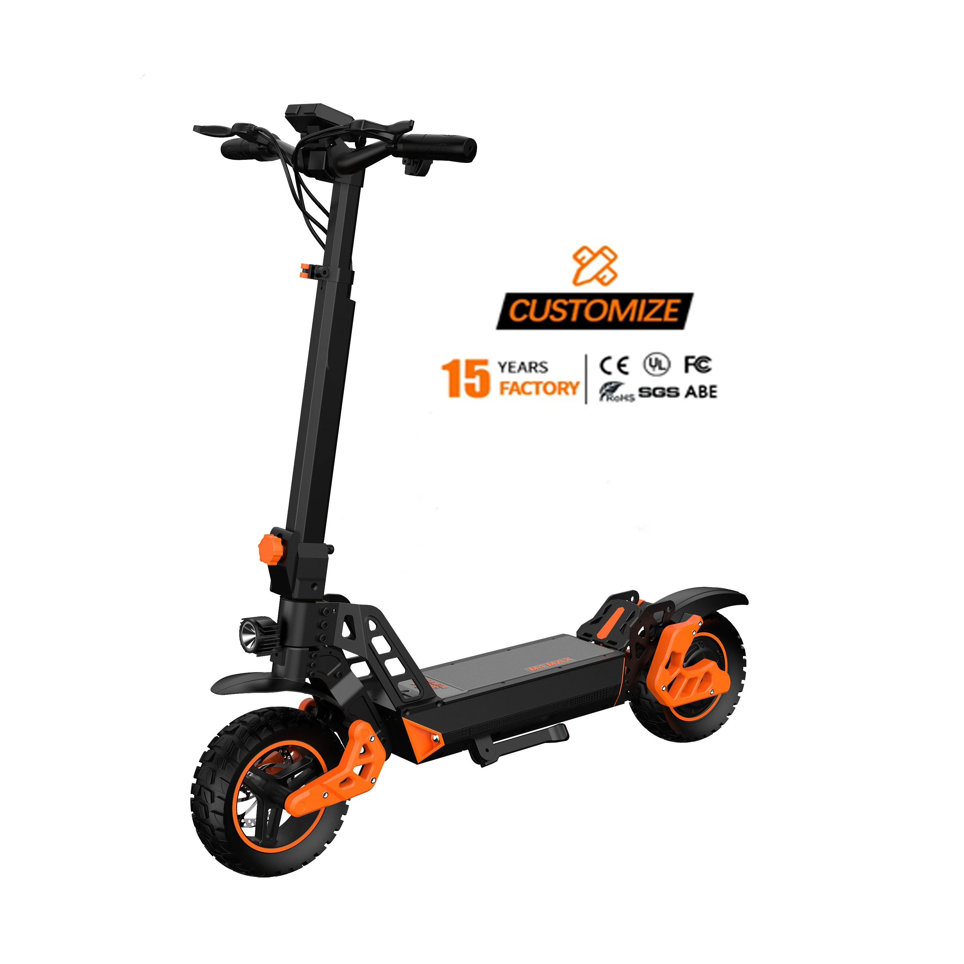 New Sealed US EU Original M4 MAX two wheels 1000w LED Motor power Battery time Charging Brake electric foldable scooters