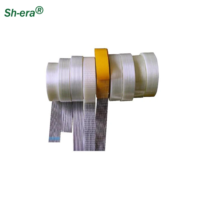 
self adhesive fiberglass filament tape in mesh for repairing and heavy duty bunding 