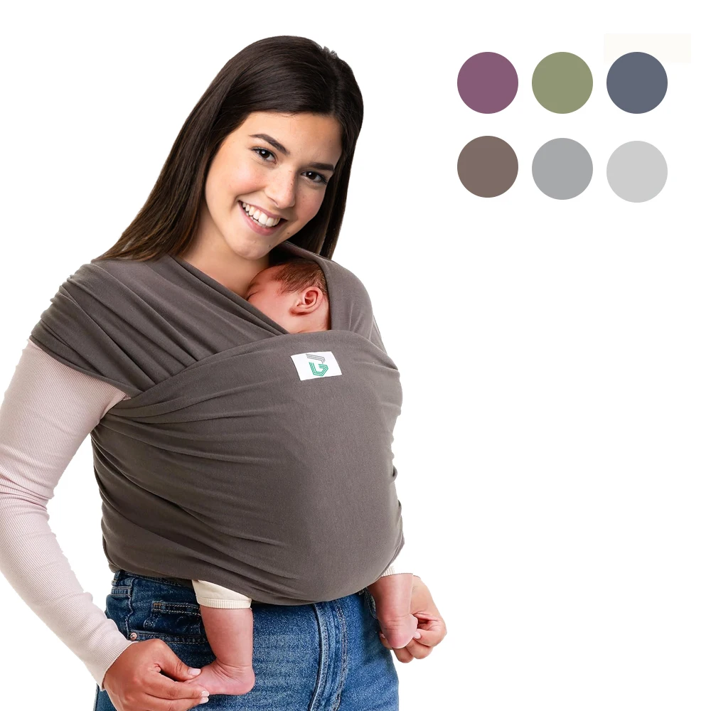 Amazon Hot Sale Durable Cozy Elastic Polyester Baby Sling for Babies