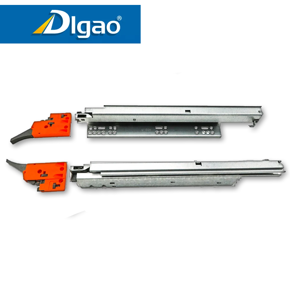 Zhaoqing bearing telescopic drawer slides heavy duty plastic telescopic drawer ball bearing slide rail