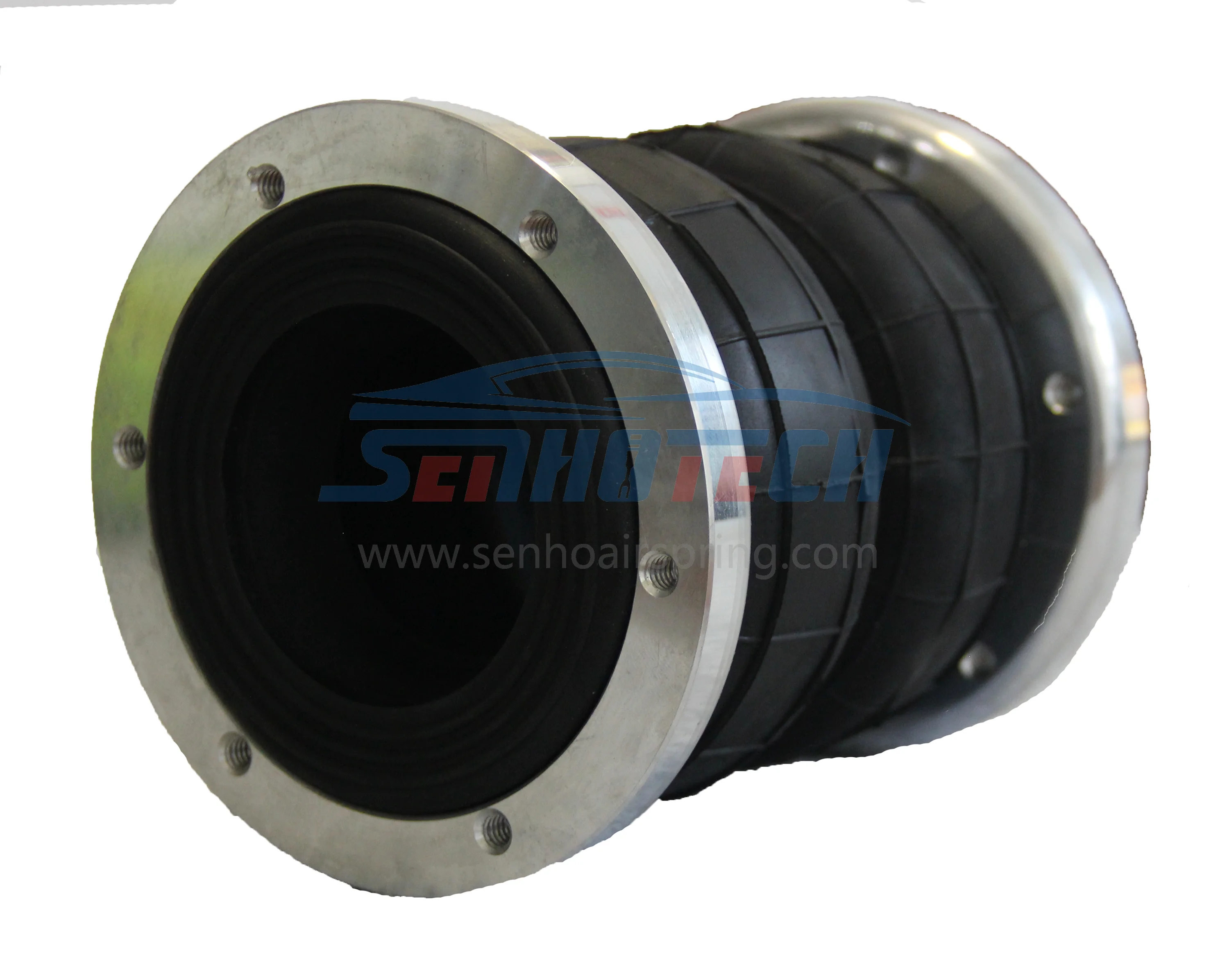 Senho Universal Standard Hyperbolic 2B2400 Air Suspension Rubber Bellows Bag Double Convoluted  Standard With Open Flange