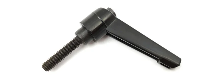 industrial handle knobs zinc alloy metric thread adjustable handle