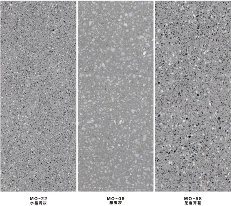 Modern terrazzo stone countertops terrazzo slabs grey terrazzo cement tiles artifical stone Kitchen top