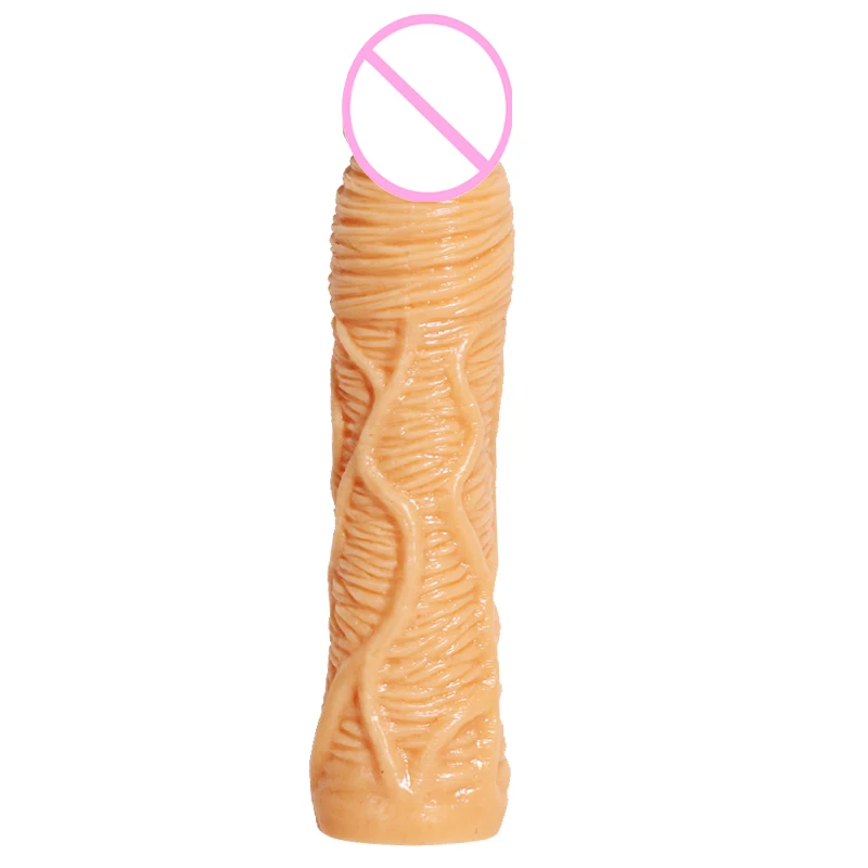 Crown Prostate Massager Transparent PVC Sleeve Exquisite Female Masturbation Dildo Lengthened Realistic Feature Product Category