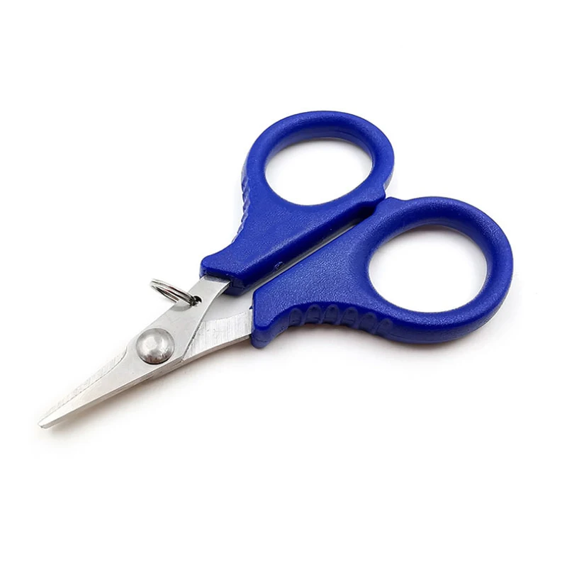 Hot New Products Fishing Pe Line Cutter Multifunctional Fishing Shear With Non-Slip Handle Sheath And Lanyard
