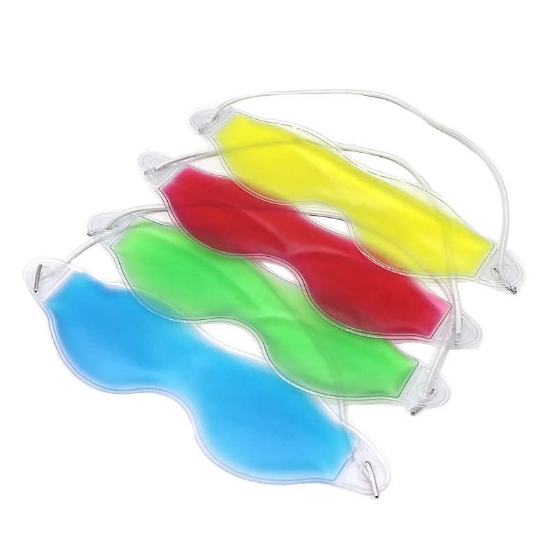 1pcs Ice Eye Sleep Mask Fatigue Relief Remove Dark Circles Cold Eye Mask Relaxing Gel Eye Pad Patches