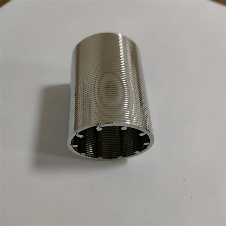 304 316 316L Johnson wedge wire screen stainless steel wedge wire filter/wire wrapped filter/johnson Wedge Wire Screen Mesh