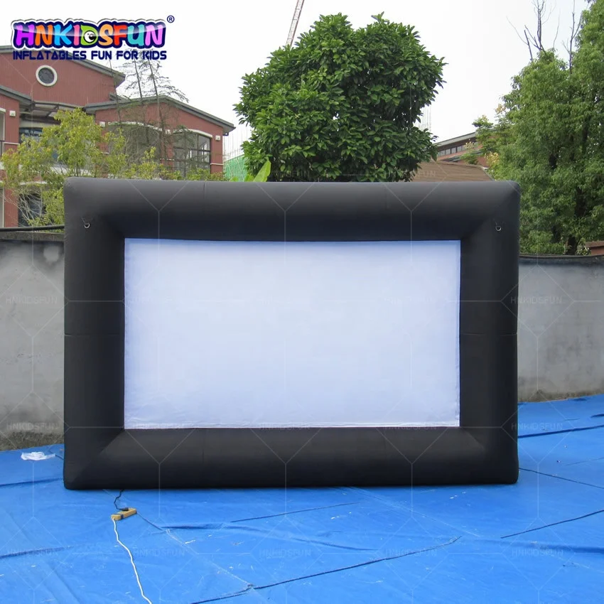 Large Outdoor Air Cinema Customized Outdoor Inflatable Movie Screen Home Projector Screen