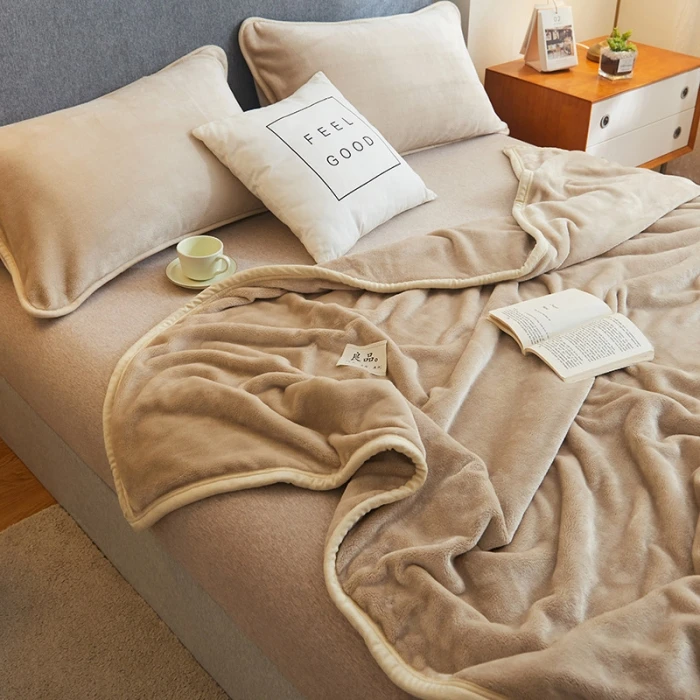 Custom Soft Polyester double side Baby Pet Waterproof Polar Flannel Fleece Blanket