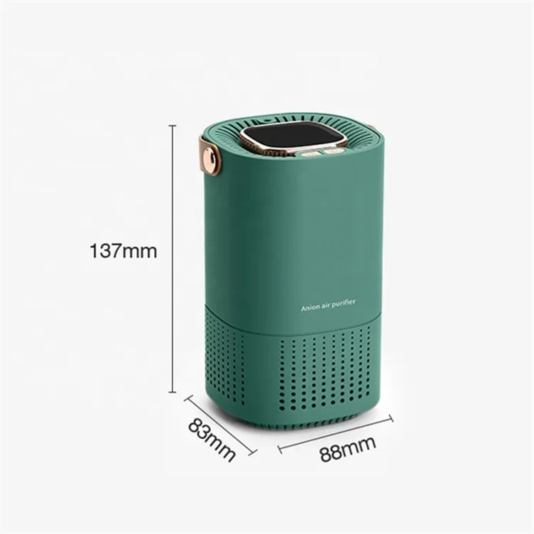 Hot Selling Car H13 Air Purifier Negative ion generator 5V USB Mini Dust Smoke Clean Portable Anion Car Air Purifier