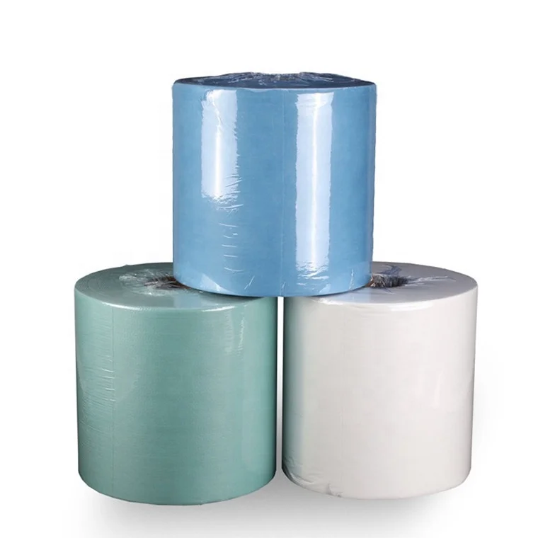 Cheap White Blue Waterproof Breathable Medical Surgical Gown Raw Material SS SSS SMS 100% PP Spunbond Non Woven Fabric Roll