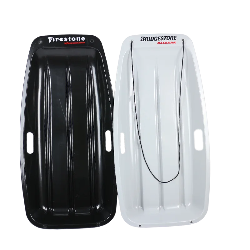 Factory Direct Wholesale Large Plastic Snow Sledge Boat Toys with Rope for Kids