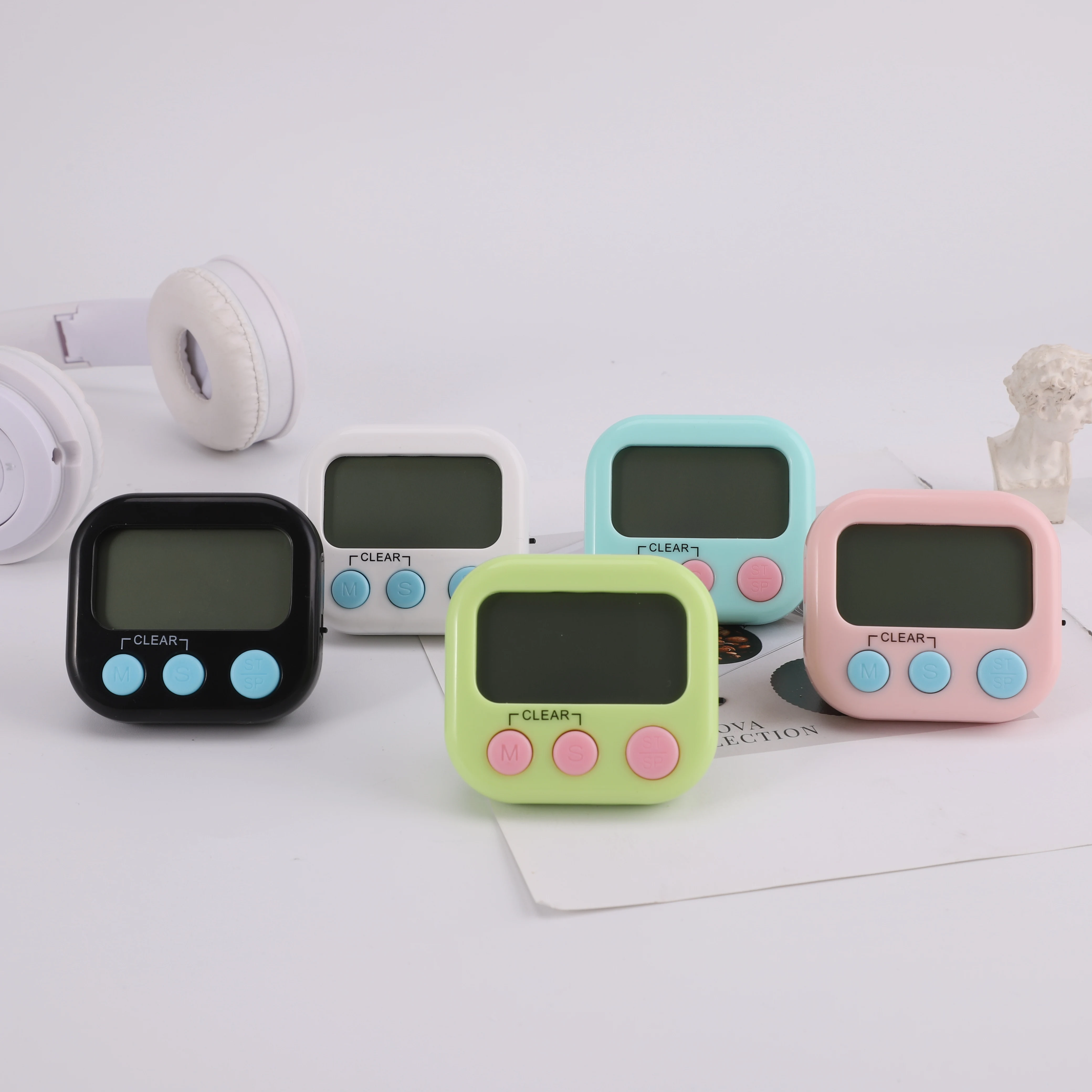 Mini Custom Countdown Smart Kitchen Timer Alarm  Mechanical Digital Kitchen Timer