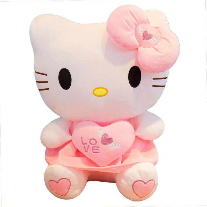NEW Kt Cat Doll Hi Kitty Plush Toy Sourcing Agent Christmas White the Kitty Plush Toys Pink Easter Stuffers Kitty Stuffed Dolls