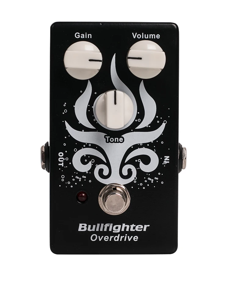 Bullfighter HC-1 Overdrive  Black  High Quality  Guitar Effect Pedal