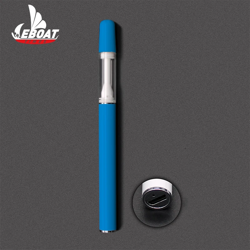 New tech no lead cbd atomizer 310mAh rechargeable 0.5ml 1ml cbd vape for disposable vaporizer