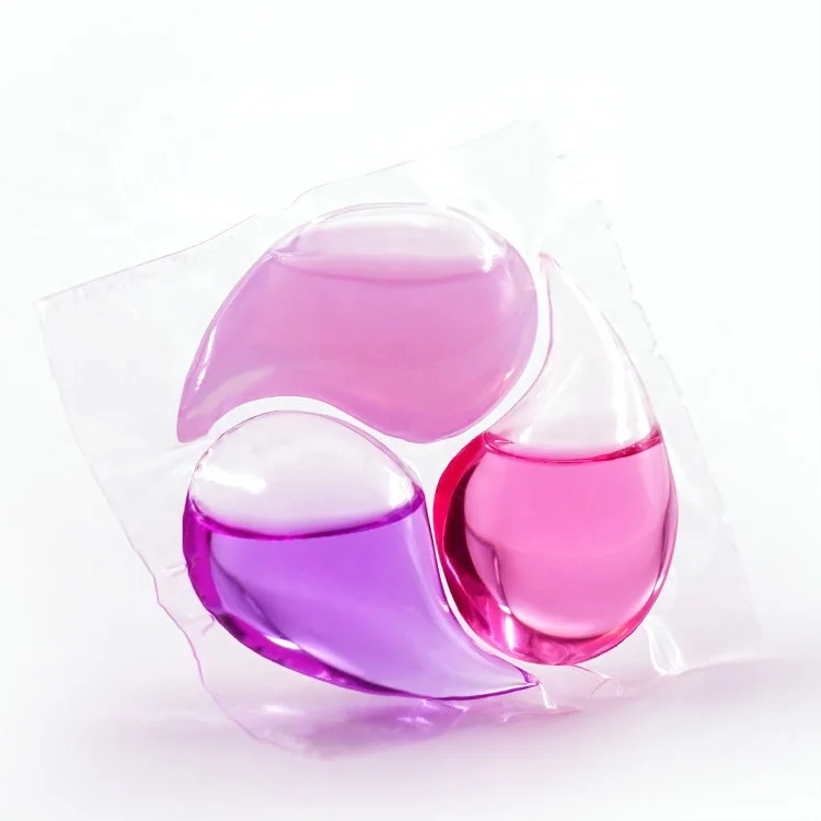 Household cleaning 3 in one washing clothes liquid detergent soap 15g laundry pods