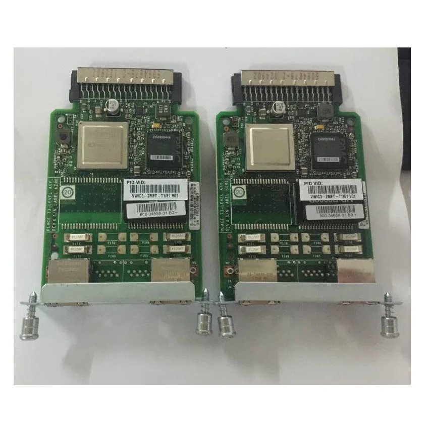 Оригинальный Новый VWIC2-1MFT-T1/E1 голос интерфейсная плата