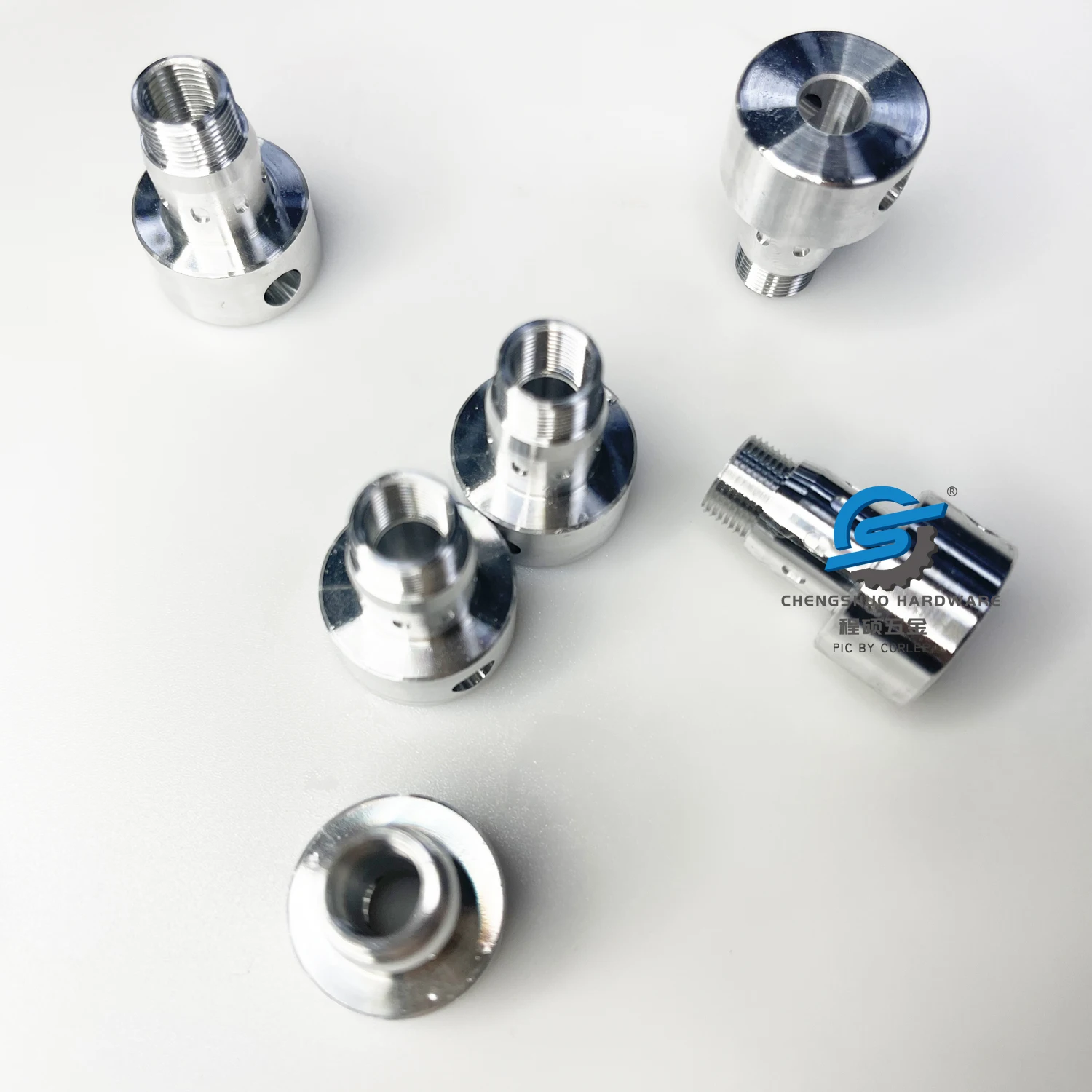 Aluminum Bolt Round Head Customized Thread CNC Machining Services Factory Turning Milling Chengshuo Hardware Machined