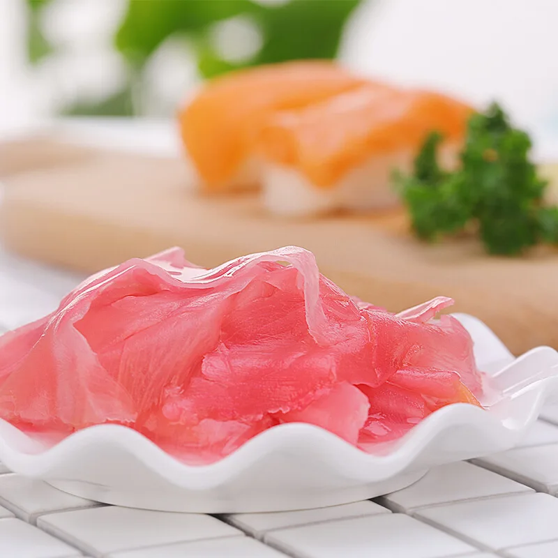 Japanese Food 1KG Salty Natural Pickled Pink Kosher Sushi Ginger