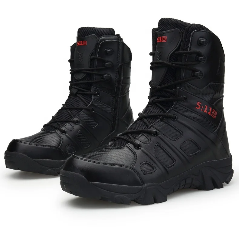 
Mens High Top Army Desert Hiking Tactical Military Boots Outdoor Combat Safty Toe Shoes 