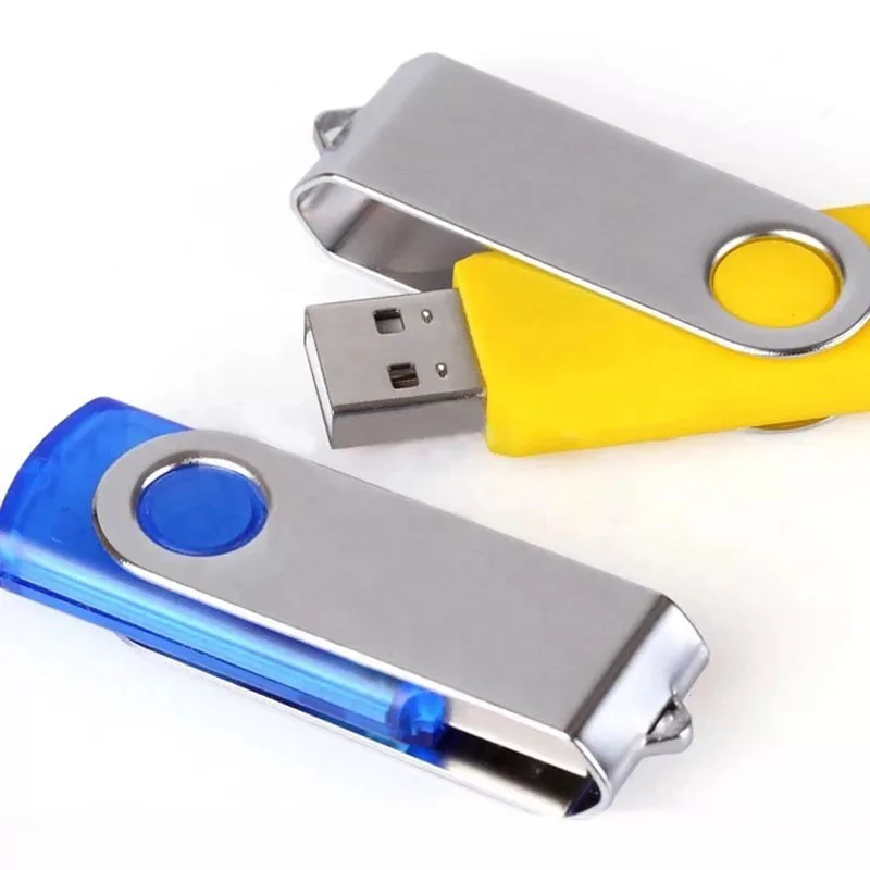 Корпоративный подарок металлический USB-накопитель с логотипом 2 0 128 64 ГБ 32 16 8 4 1 поворотный