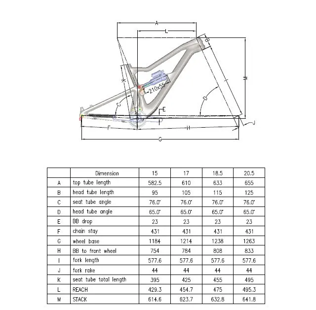 29er Full Suspension Mountain Bike Frame Enduro Carbon Frame FS830